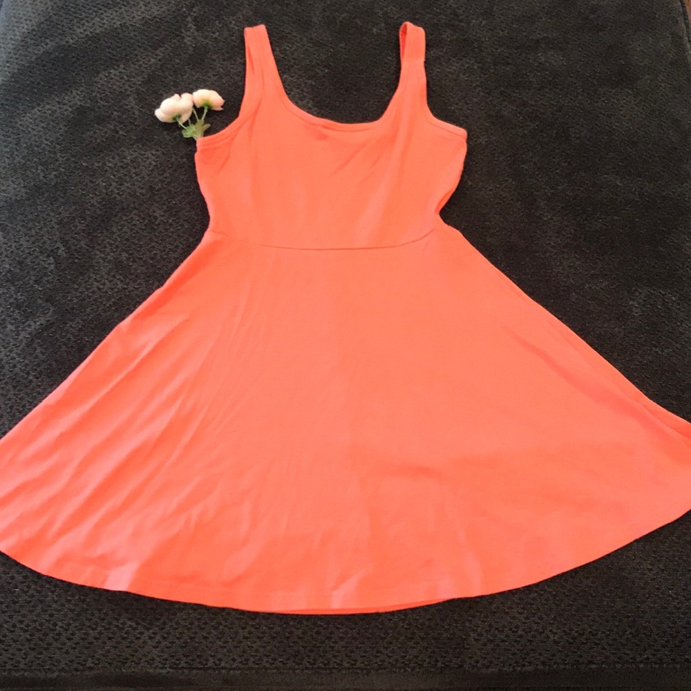 Flowy Peach Dress